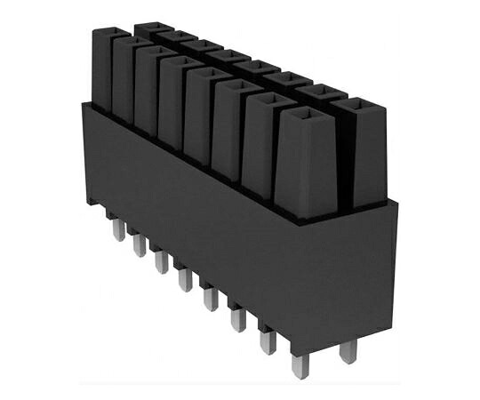 Samtec 基板接続用ソケット 20 極 2.54mm 2 列 表面実装 1セット（22個入） IPS1-110-01-L-D-VS 販売単位：1セット(22個入)