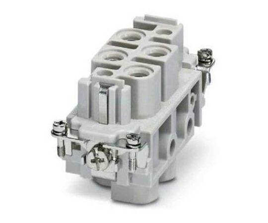 フエニックス・コンタクト ヘビーデューティパワーコネクタ K4/0 シリーズ メス 4 + 2 + PE極 1686876 販売単位：1個
