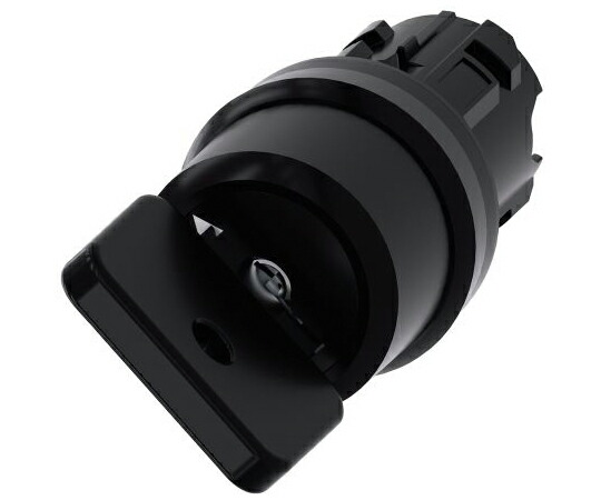 Siemens SIRIUS ACTシリーズ 2ポジション キースイッチヘッド ラッチ 3SU1000-4HF01-0AA0 販売単位：1個