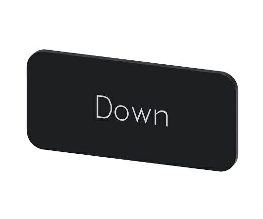 Siemens 凡例プレート 1袋（10個入） 3SU1900-0AC16-0DM0 販売単位：1袋(10個入)