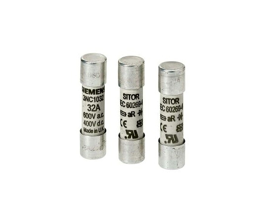 Siemens 管ヒューズ 80A 22 x 58mm（超速断型）1袋（5個入） 3NC2280 販売単位：1袋(5個入) 25,674円