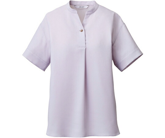カーシーカシマ ENJOY シャツブラウス SOFT STRETCH GEORGETTE ラベンダー 19号 ESB780 販売単位：1枚