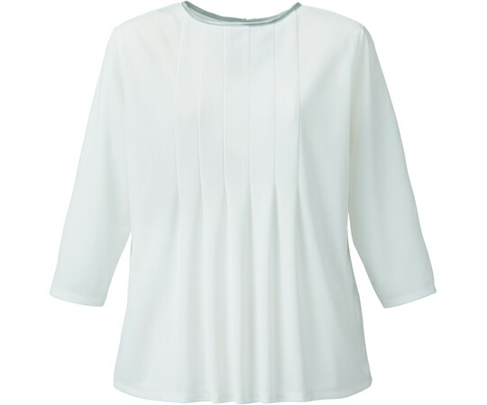 カーシーカシマ ENJOYNoir 七分袖ティーシャツ 前後2WAY 白いこと 3L NWT039 売りわたすユニット：1枚