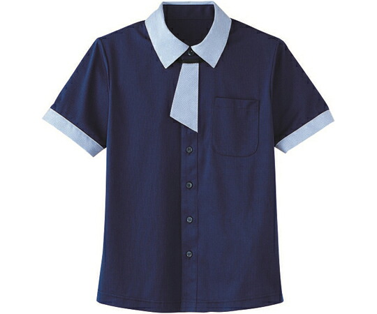 カーシーカシマ HEARTGREEN プルオーバートップ KNITTI SHIRT NECKTIE 海 SS HM2629 売りわたすユニット：1枚