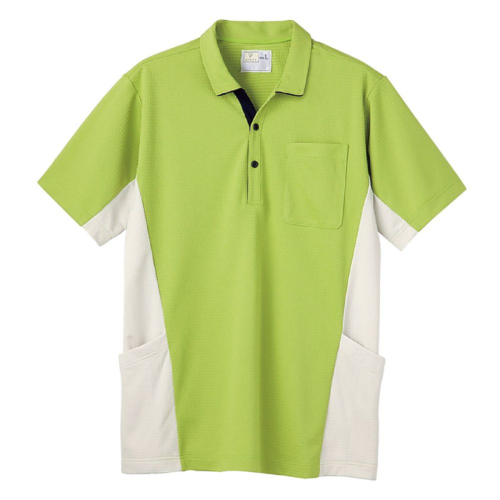 KIRAKU（トンボ） ケアワークシャツ 菩提樹 4L（身の丈82糎） CR219-37 4L 売りわたすユニット：1枚