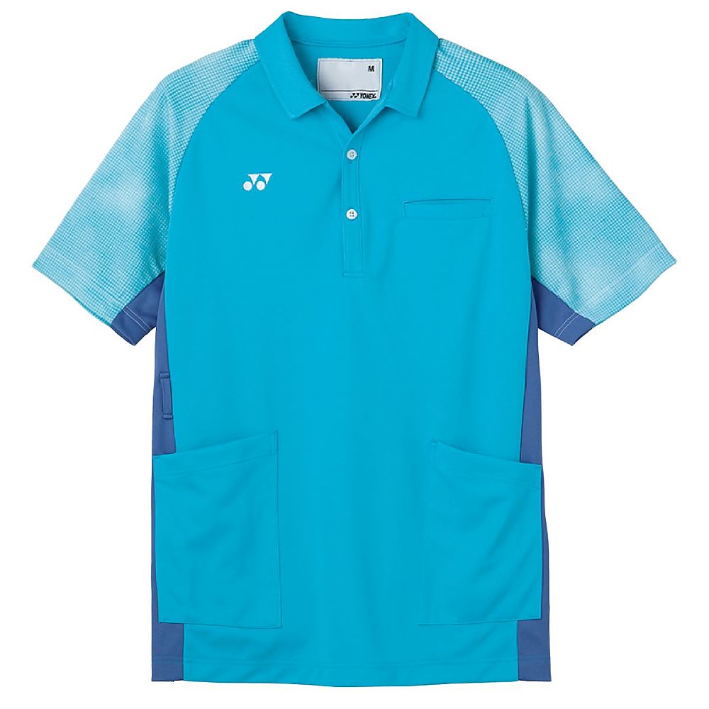 YONEX（トンボ） Mケアワークシャツ 青碧 3L（身の丈79糎） CY304-76 3L 売りわたすユニット：1枚