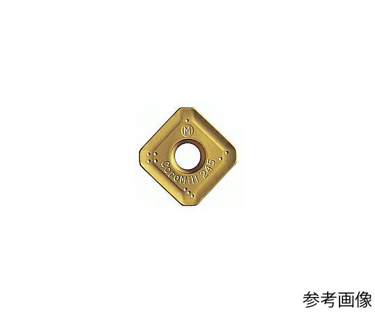 サンドビック コロミル245 フライス加工用チップ（350） S30T 1セット（10個入） R24512T3KMM 販売単位：1セット(10個入)
