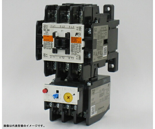 富士電機 標準形電磁開閉器 SW-N1 ｼﾕｶｲﾛAC200V 5.5KW ｺｲﾙAC100V 販売単位：1個
