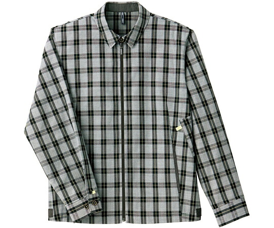 カーシーカシマ CAREAN 上衣 CHECK SERIES ネイビーチェック 4L CWU141 売りわたすユニット：1枚