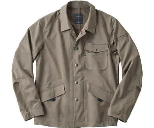 カーシーカシマ CAREAN 上衣 MATT TWILL STRETCH ベージュ M CWU165 売りわたすユニット：1枚
