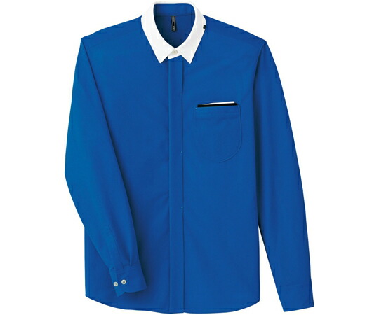 カーシーカシマ CAREAN 長袖編み物プルオーバー 青碧 LL CWY151 売りわたすユニット：1枚