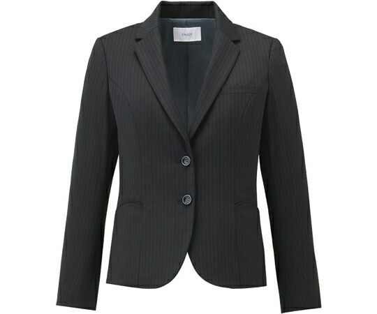 カーシーカシマ ENJOY 上衣 HIGH STRETCH WOOL 黒いこと 7号 EAJ711 売りわたすユニット：1枚