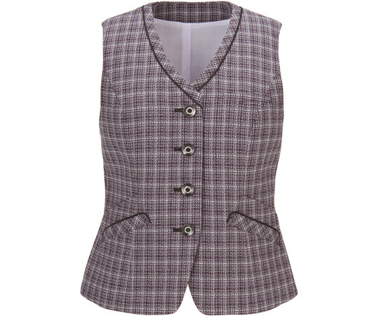 カーシーカシマ ENJOY 限りない CHARMING TWEED パープル 15号 EAV870 売りわたすユニット：1枚