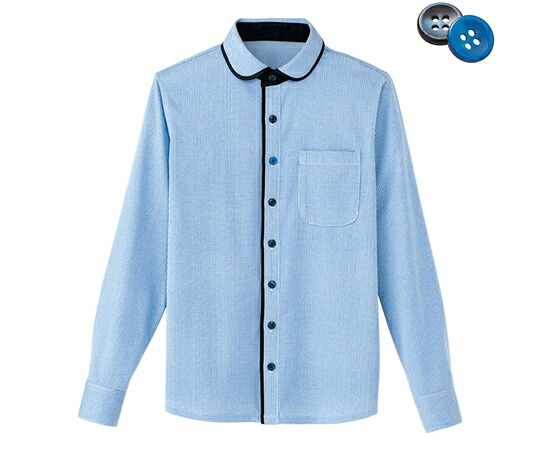 カーシーカシマ HEARTGREEN 長袖編み物ティーシャツ KNITTI SHIRT WAFFLE 青天井 LL HM2658 売りわたすユニット：1枚