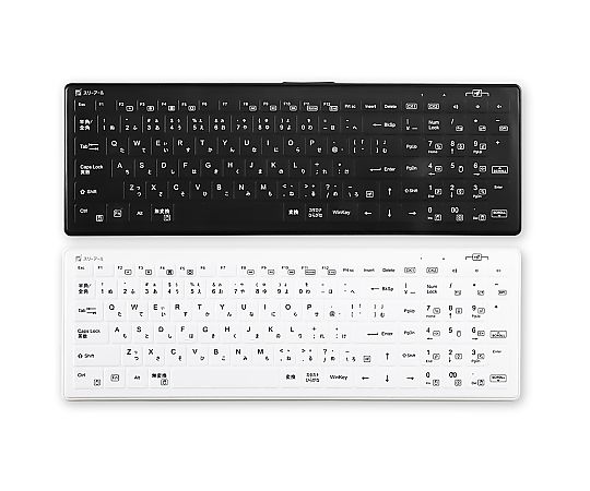 スリーアールソリューション 雨合羽耐油式 有線鍵盤 黒 3R-WOKB01BK 売りわたすユニット：1個