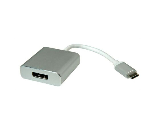 Roline USBアダプタ 100mm USB 3.1 オスUSB C → メスDisplayPort 12.03.3220-10 販売単位：1個