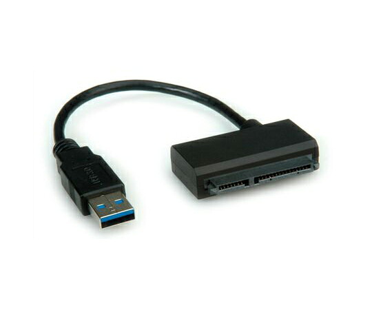 Roline USBコンバータ 150mm USB 3.0 オスUSB A → オスSATA 12.02.1043-10 販売単位：1個