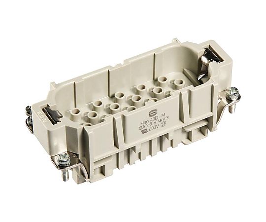 Harting 角型 HAN 挟みいれる 繋ぎ 40空間的関係 16B 09210403001 売りわたすユニット：1個
