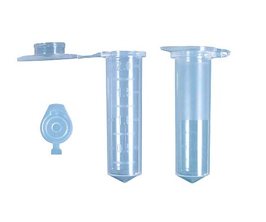 BMBio　ECO リングロックチューブ 2.0ml ナチュラル 1セット（250本×10個入） BM-20S 販売単位：1セット(250本×10個入)
