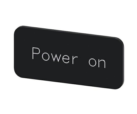 Siemens 凡例プレート 1袋（10個入） 3SU1900-0AC16-0DG0 販売単位：1袋(10個入)