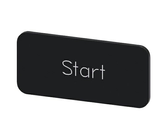 Siemens 凡例プレート 1袋（10個入） 3SU1900-0AC16-0DT0 販売単位：1袋(10個入)