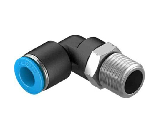 Festo 空圧エルボねじ対熱電子管アダプター QSL-1/4-8-50 売りわたすユニット：1袋(50個入) その他-治療機器