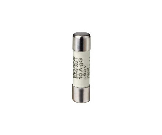 Siemens 管ヒューズ 1A 10 x 38mm（速断型）1袋（10個入） 3NW6011-1 販売単位：1袋(10個入)