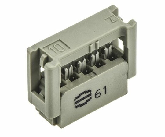 Harting IDCコネクタ SEK-18シリーズ 10極 2列 メス 2.54mmピッチ 1箱（100個入） 09185106803 販売単位：1箱(100個入)