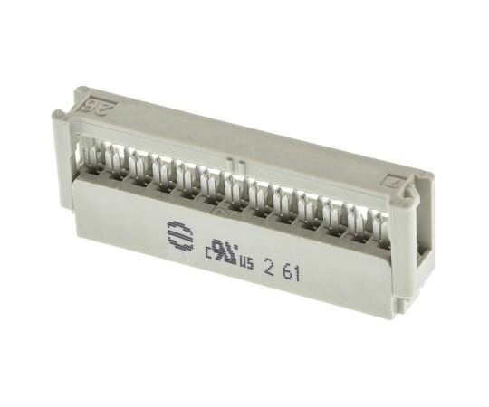 Harting IDCコネクタ SEK-18シリーズ 26極 2列 メス 2.54mmピッチ 1箱（100個入） 09185266803 販売単位：1箱(100個入) 34,726円