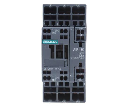 Siemens 電磁接触器 3RT2シリーズ 3RT2024-2AP00 販売単位：1個