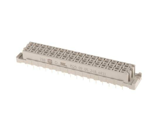 Harting DIN41612コネクタ メス 48極 3列 5.08mm ピッチ 1箱（20個入） 09052486831 販売単位：1箱(20個入)