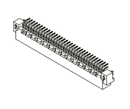 Harting DIN41612コネクタ オス 64極 2列 2.54mm ピッチ 1箱（20個入） 09023646921 販売単位：1箱(20個入)
