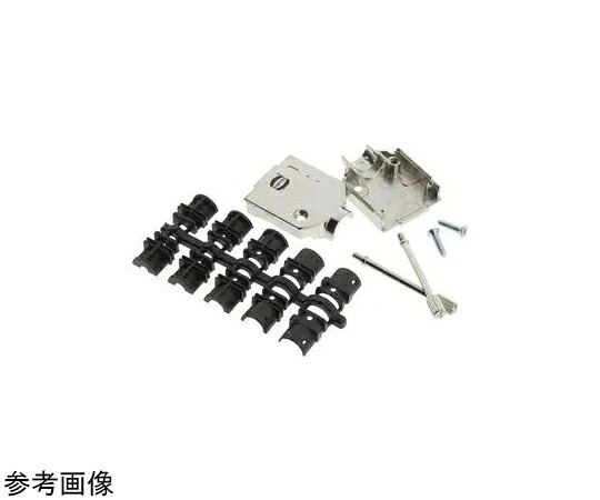 Harting D SUB バックシェル 180DEG サイズ DC 09670370343 販売単位：1個