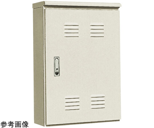 河村電器産業 扉ルーバー付屋外キャビネット POR 4340-20 販売単位：1個