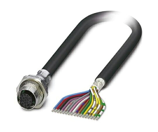 フエニックス・コンタクト センサアクチュエータケーブル 26 AWG SACCBP-FS-17CON-M16/2.0-PVCSCOシリーズ 1442272 販売単位：1個