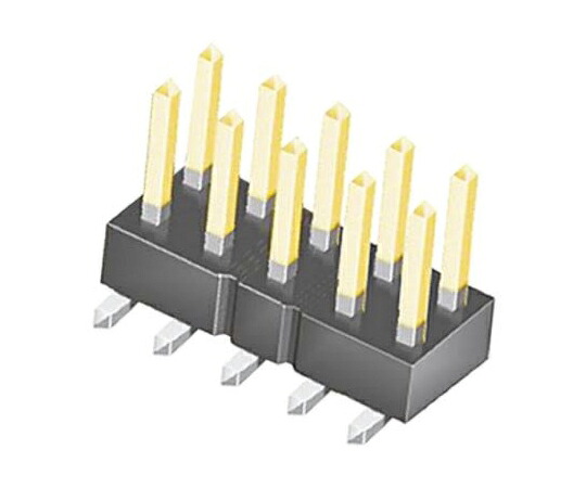 Samtec ピン見出し 24極 2.54粍 2列 1仕掛ける（19個入） TSM-112-01-T-DV 売りわたすユニット：1仕掛ける(19個入) 医薬品・コンタクト・介護-治療機器