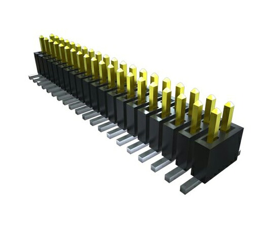 Samtec 基板接続用ピンヘッダ 16極 1.27mm 2列 1セット（57個入） FTSH-108-01-S-DV-K 販売単位：1セット(57個入)