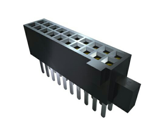 Samtec 基板接続用ソケット 80 極 1.27mm 2 列 スルーホール 1セット（10個入） SFM-140-01-S-D 販売単位：1セット(10個入)