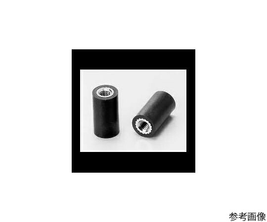マックエイト プリント板用スペーサー金属樹脂型(M2.6用) 4mm(100本入) 2.6AP-4 販売単位：1セット(100本入)