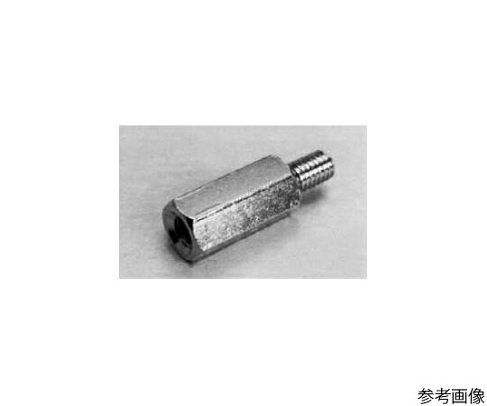 マックエイト プリント板用スペーサー六角型(M4タイプ)SQタイプ 80mm (100本入り) 4SQ80 販売単位：1袋(100本入)
