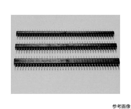 マックエイト 超小型二段重ね用端子(固定型) 2.54mmピッチ H\u003d2.0mm(10本入) MB-3-2.0H-20P 販売単位：1袋(10本入)