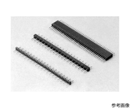 マックエイト プリント板二段重ね用コンスルー XBシリーズ H\u003d5.5mm ピッチ1.27mm(10本入) XB15.540P 販売単位：1袋(10本入)