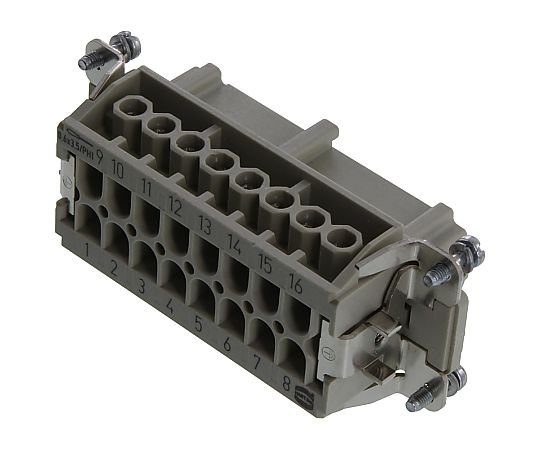 Harting 角型 HAN インサート FEM 16WAY ネジ 09330162701 販売単位：1個