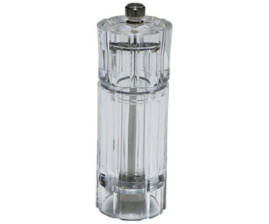 IKEDA IKEDA 円筒型ソルトミル（アクリル製）φ50×143mm ASM-150 販売単位：1個