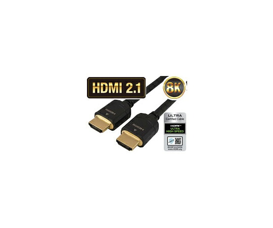 エイム電子 48Gbps対応 HDMIケーブル UH-21シリーズ 2m UH-2102 販売単位：1本