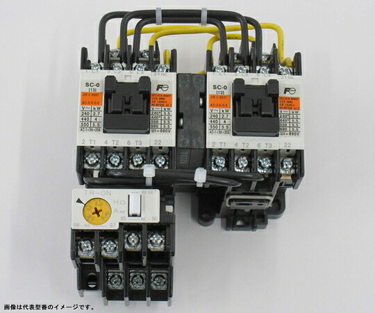 富士電機 可逆形電磁開閉器 SW-0RM ｼﾕｶｲﾛAC200V 0.75KW ｺｲﾙAC200V 1B*2 販売単位：1個