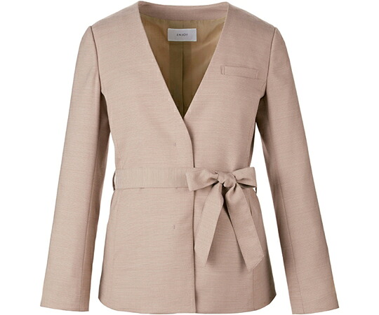カーシーカシマ ENJOY 上衣 SUSTINA MAT WORSTED ベージュ 19号 EAJ800 売りわたすユニット：1枚