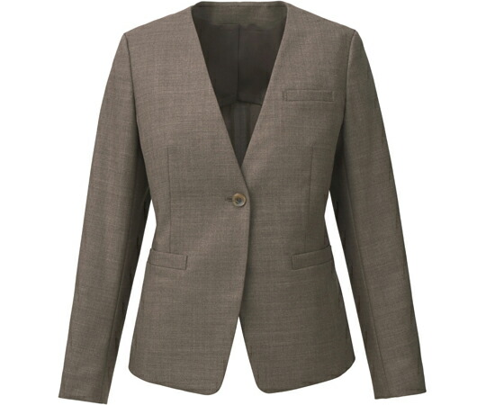 カーシーカシマ ENJOY 上衣 NEUTRAL STRETCH 819-3 モカ 19号 EAJ819 売りわたすユニット：1枚