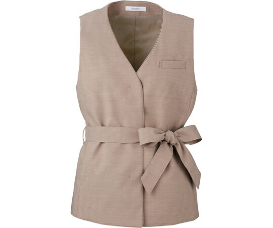 カーシーカシマ ENJOY ベスト SUSTINA MAT WORSTED ベージュ 19号 EAV801 販売単位：1枚