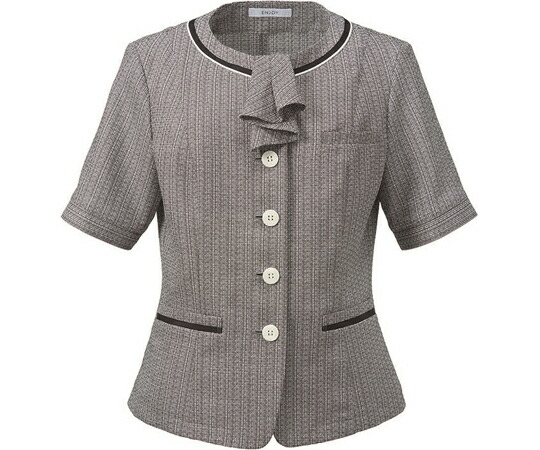 カーシーカシマ ENJOY 大層らしいトップ PURE TWEED PLUS 薄墨色 17号 ESA833 売りわたすユニット：1枚